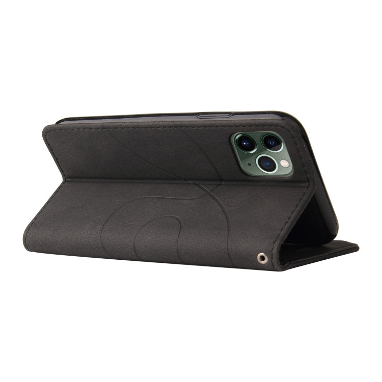 For iPhone 11 Pro Dual-color Splicing Horizontal Flip PU Leather Case with Holder & Card Slots & Wallet