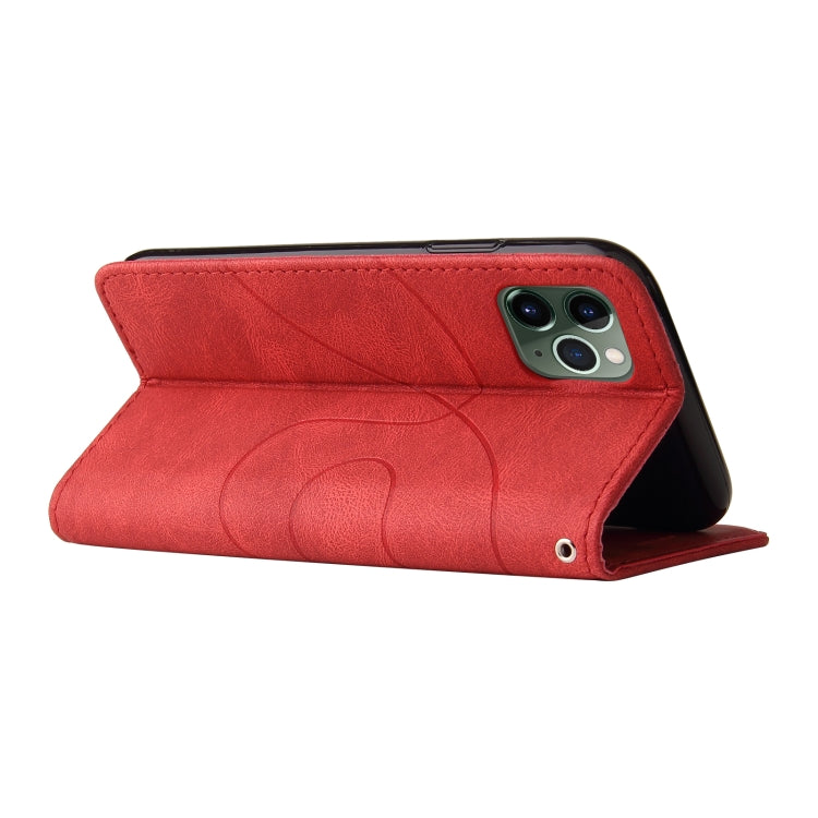 For iPhone 11 Pro Dual-color Splicing Horizontal Flip PU Leather Case with Holder & Card Slots & Wallet
