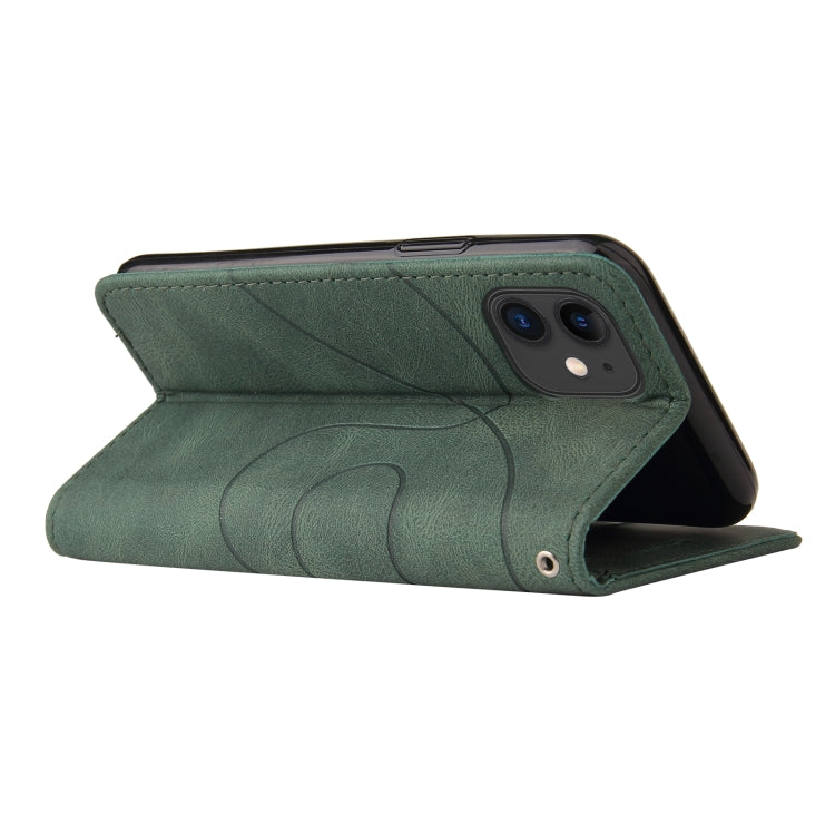 For iPhone 11 Dual-color Splicing Horizontal Flip PU Leather Case with Holder & Card Slots & Wallet
