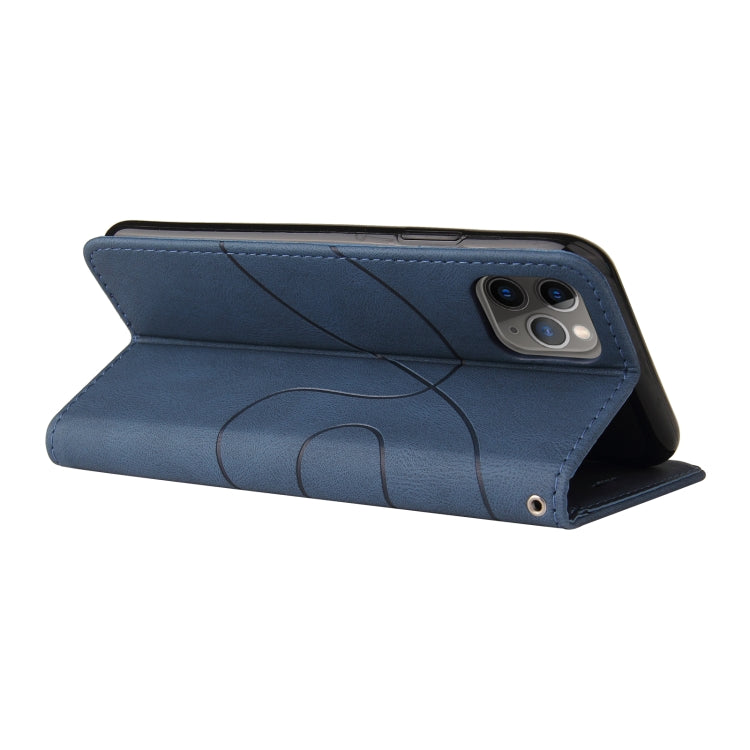 For iPhone 11 Pro Max Dual-color Splicing Horizontal Flip PU Leather Case with Holder & Card Slots & Wallet