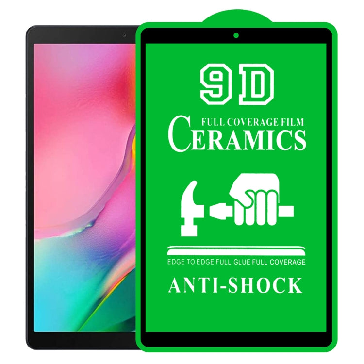 For Samsung Galaxy Tab A 10.1 2019 T510/T515 9D Full Screen Full Glue Ceramic Film