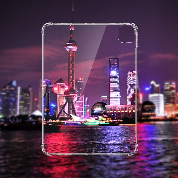 For iPad Pro 11 2022 / 2021 Shockproof Acrylic Transparent Protective Tablet Case