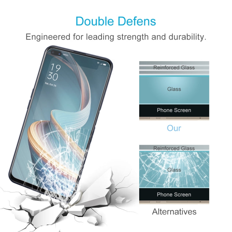 For OPPO Reno4 Z 5G 0.26mm 9H 2.5D Tempered Glass Film
