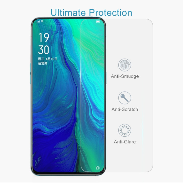 For OPPO Reno5 5G / Reno5 Z 5G 10 PCS 0.26mm 9H 2.5D Tempered Glass Film