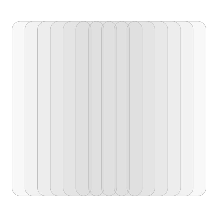 For OPPO Reno4 Z 5G 10 PCS 0.26mm 9H 2.5D Tempered Glass Film