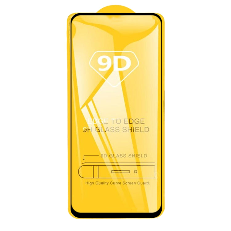 For OPPO Reno4 Z 5G 25 PCS 9D Full Glue Full Screen Tempered Glass Film