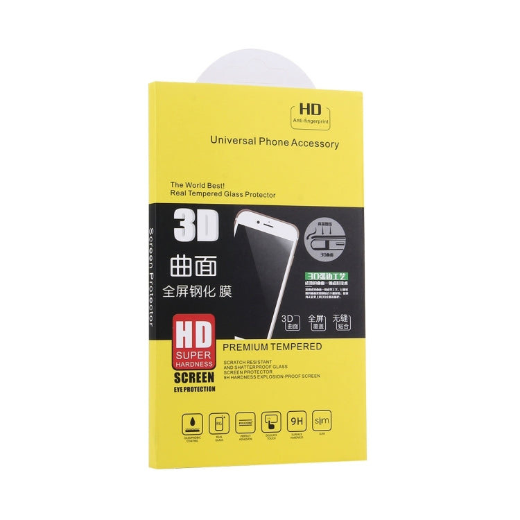 For Samsung Galaxy S21 5G Full Glue 9H HD 3D Curved Edge Tempered Glass Film(Black)