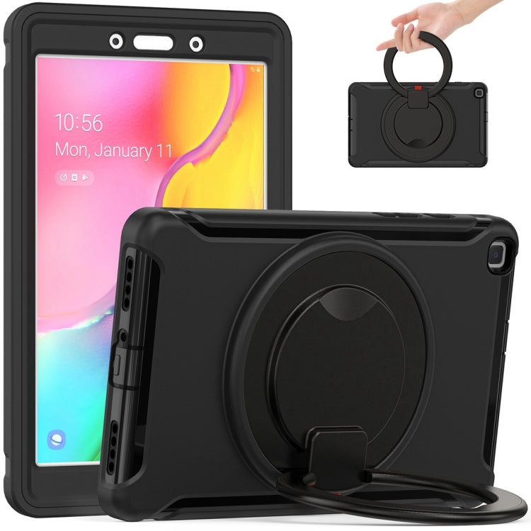 Shockproof TPU + PC Protective Case with 360 Degree Rotation Foldable Handle Grip Holder & Pen Slot For Samsung Galaxy Tab A 8.0 2019 T290