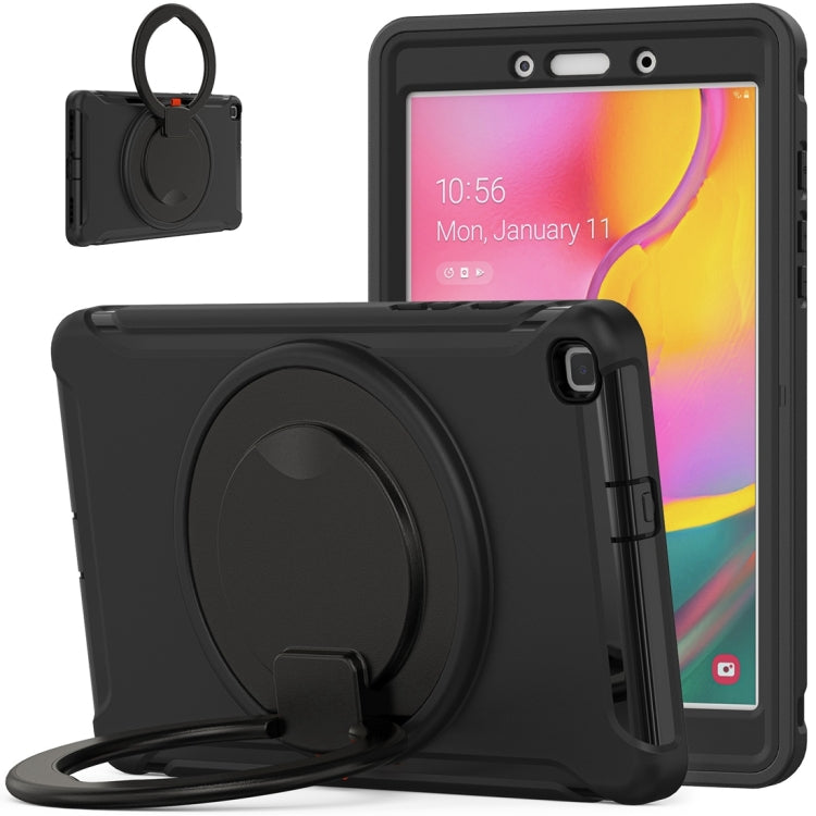 Shockproof TPU + PC Protective Case with 360 Degree Rotation Foldable Handle Grip Holder & Pen Slot For Samsung Galaxy Tab A 8.0 2019 T290