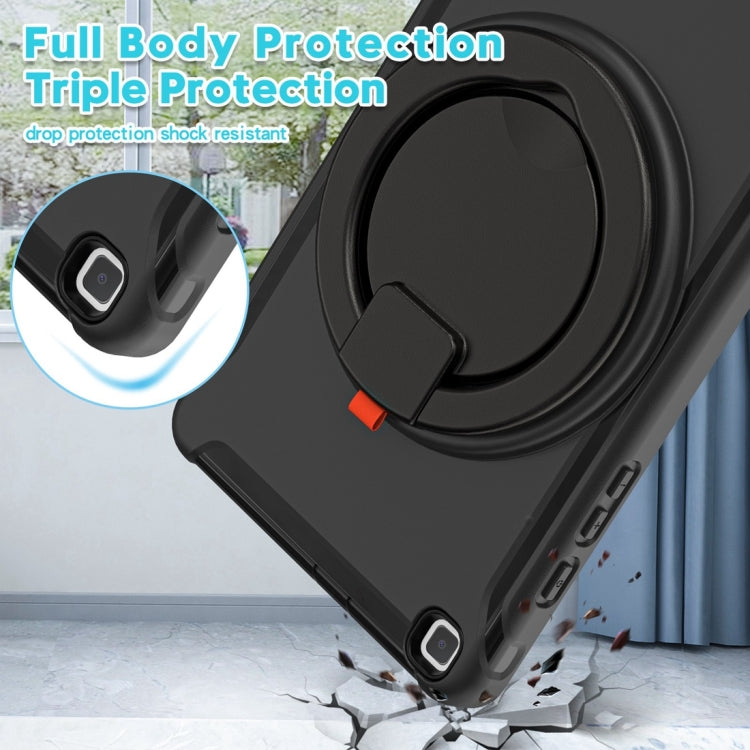 Shockproof TPU + PC Protective Case with 360 Degree Rotation Foldable Handle Grip Holder & Pen Slot For Samsung Galaxy Tab A 8.0 2019 T290