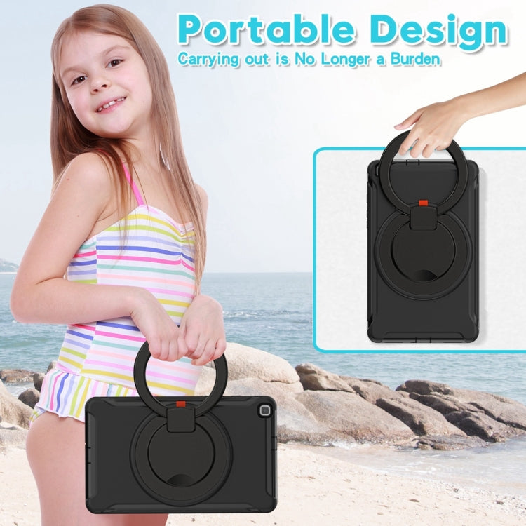 Shockproof TPU + PC Protective Case with 360 Degree Rotation Foldable Handle Grip Holder & Pen Slot For Samsung Galaxy Tab A 8.0 2019 T290