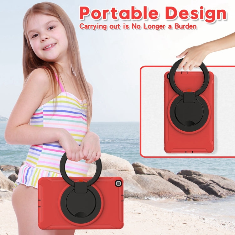 Shockproof TPU + PC Protective Case with 360 Degree Rotation Foldable Handle Grip Holder & Pen Slot For Samsung Galaxy Tab A 8.0 2019 T290
