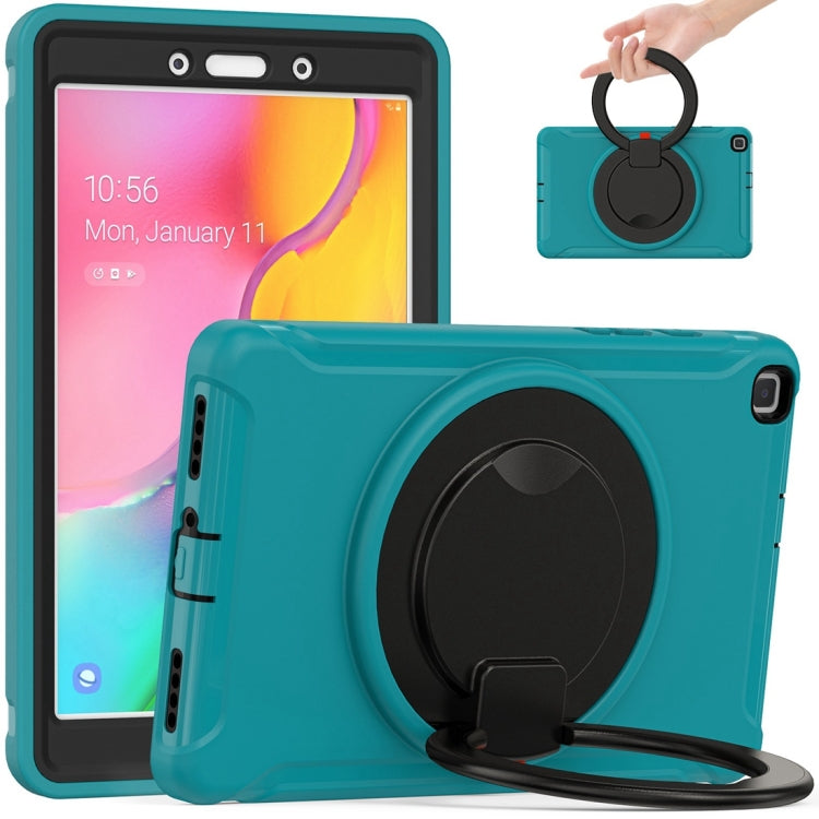 Shockproof TPU + PC Protective Case with 360 Degree Rotation Foldable Handle Grip Holder & Pen Slot For Samsung Galaxy Tab A 8.0 2019 T290