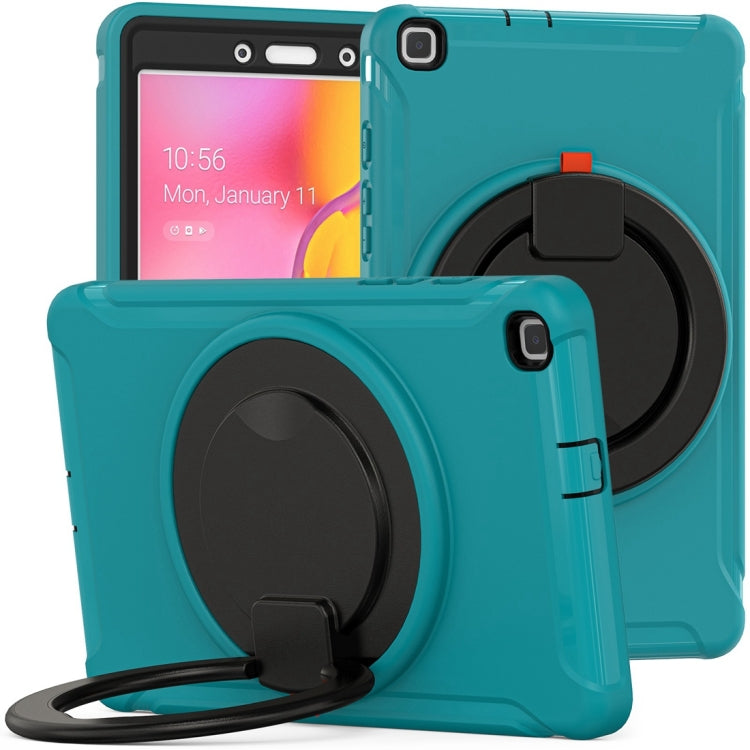 Shockproof TPU + PC Protective Case with 360 Degree Rotation Foldable Handle Grip Holder & Pen Slot For Samsung Galaxy Tab A 8.0 2019 T290