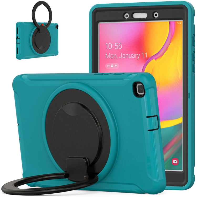 Shockproof TPU + PC Protective Case with 360 Degree Rotation Foldable Handle Grip Holder & Pen Slot For Samsung Galaxy Tab A 8.0 2019 T290
