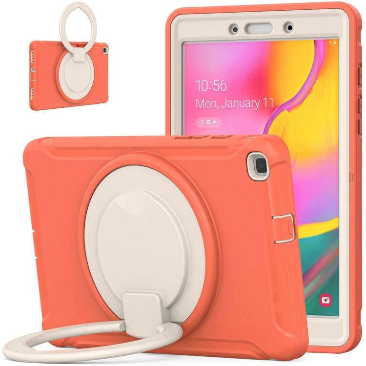 Shockproof TPU + PC Protective Case with 360 Degree Rotation Foldable Handle Grip Holder & Pen Slot For Samsung Galaxy Tab A 8.0 2019 T290