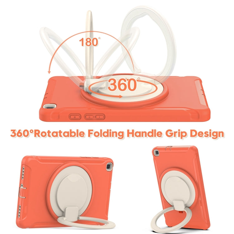Shockproof TPU + PC Protective Case with 360 Degree Rotation Foldable Handle Grip Holder & Pen Slot For Samsung Galaxy Tab A 8.0 2019 T290