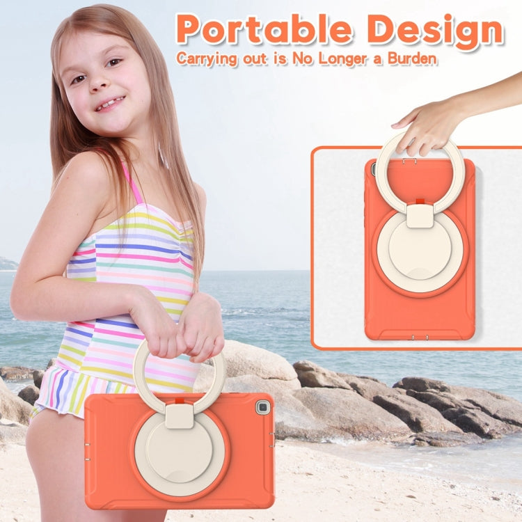 Shockproof TPU + PC Protective Case with 360 Degree Rotation Foldable Handle Grip Holder & Pen Slot For Samsung Galaxy Tab A 8.0 2019 T290