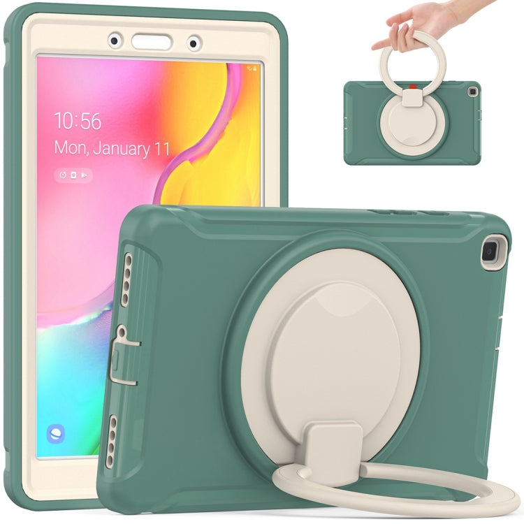 Shockproof TPU + PC Protective Case with 360 Degree Rotation Foldable Handle Grip Holder & Pen Slot For Samsung Galaxy Tab A 8.0 2019 T290