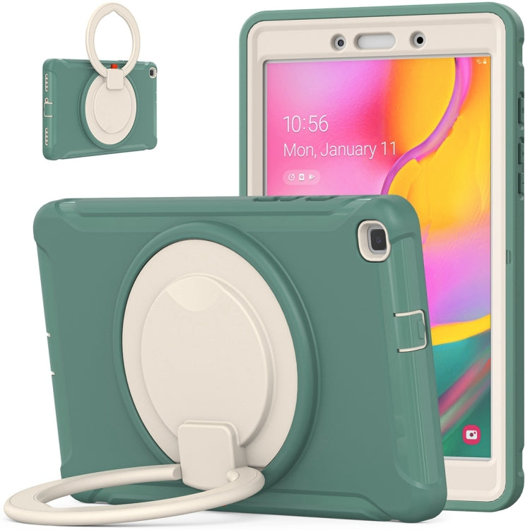 Shockproof TPU + PC Protective Case with 360 Degree Rotation Foldable Handle Grip Holder & Pen Slot For Samsung Galaxy Tab A 8.0 2019 T290
