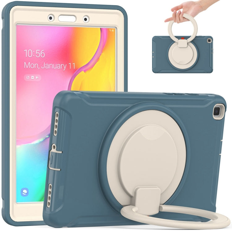 Shockproof TPU + PC Protective Case with 360 Degree Rotation Foldable Handle Grip Holder & Pen Slot For Samsung Galaxy Tab A 8.0 2019 T290