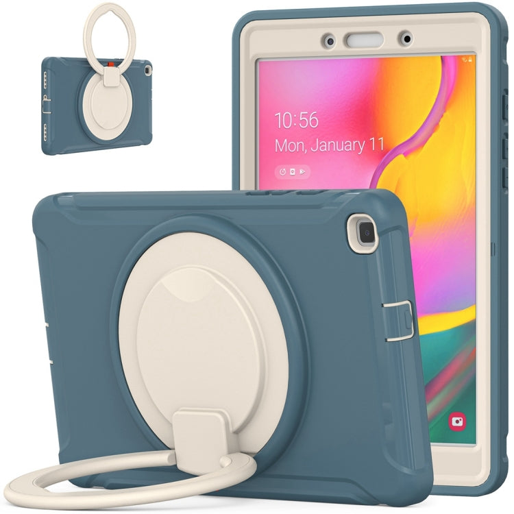 Shockproof TPU + PC Protective Case with 360 Degree Rotation Foldable Handle Grip Holder & Pen Slot For Samsung Galaxy Tab A 8.0 2019 T290