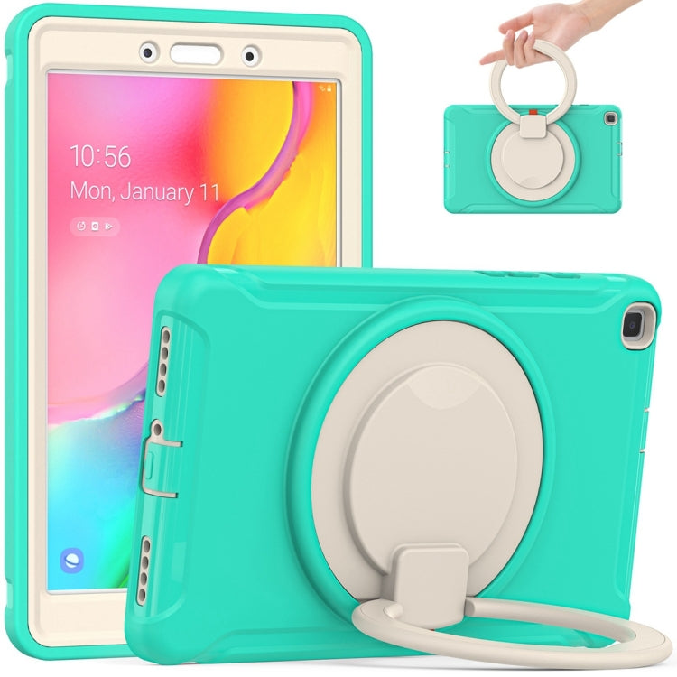 Shockproof TPU + PC Protective Case with 360 Degree Rotation Foldable Handle Grip Holder & Pen Slot For Samsung Galaxy Tab A 8.0 2019 T290