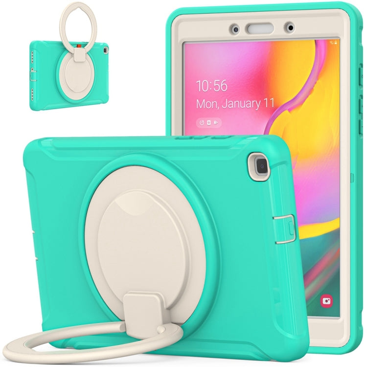 Shockproof TPU + PC Protective Case with 360 Degree Rotation Foldable Handle Grip Holder & Pen Slot For Samsung Galaxy Tab A 8.0 2019 T290