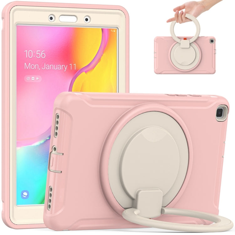 Shockproof TPU + PC Protective Case with 360 Degree Rotation Foldable Handle Grip Holder & Pen Slot For Samsung Galaxy Tab A 8.0 2019 T290