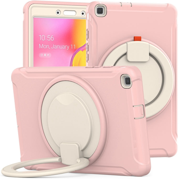 Shockproof TPU + PC Protective Case with 360 Degree Rotation Foldable Handle Grip Holder & Pen Slot For Samsung Galaxy Tab A 8.0 2019 T290