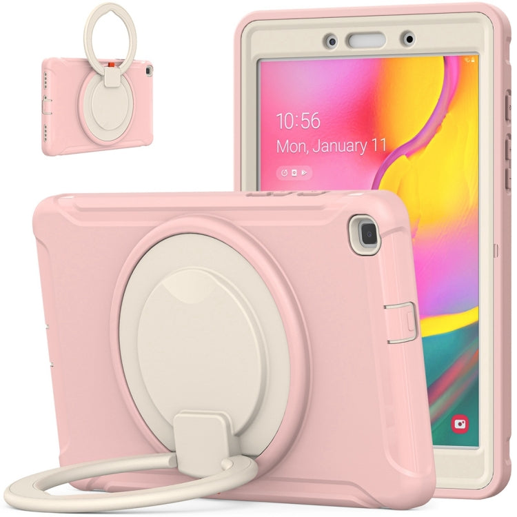 Shockproof TPU + PC Protective Case with 360 Degree Rotation Foldable Handle Grip Holder & Pen Slot For Samsung Galaxy Tab A 8.0 2019 T290