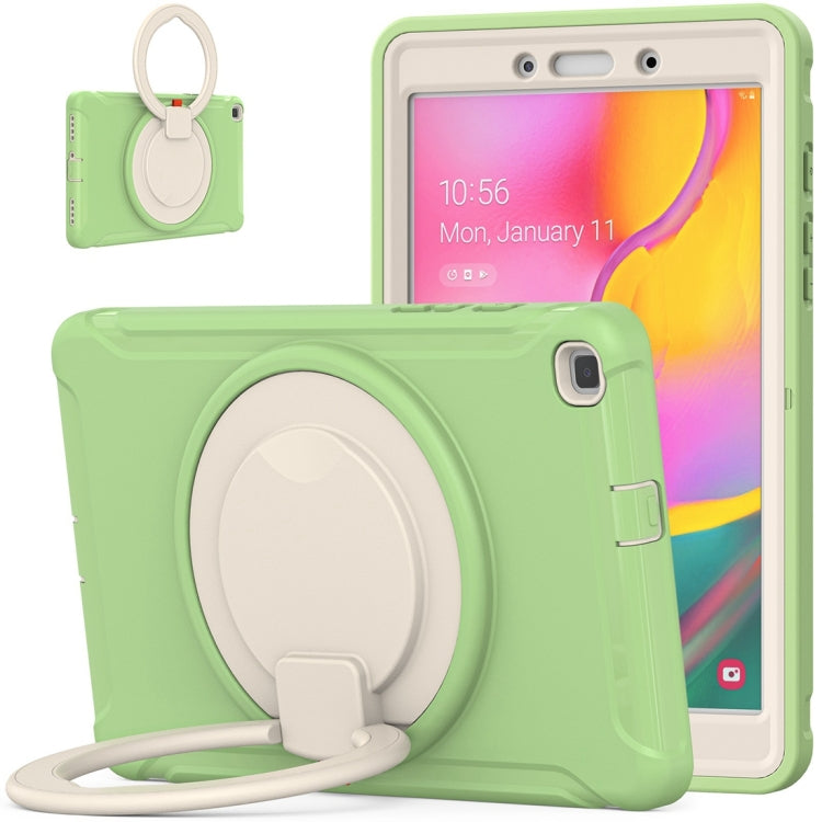 Shockproof TPU + PC Protective Case with 360 Degree Rotation Foldable Handle Grip Holder & Pen Slot For Samsung Galaxy Tab A 8.0 2019 T290