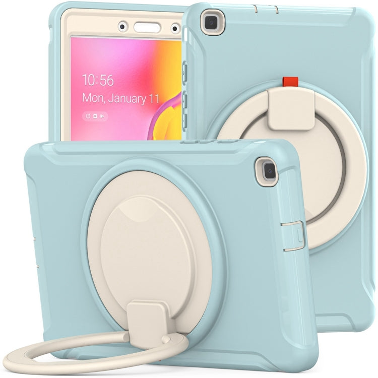 Shockproof TPU + PC Protective Case with 360 Degree Rotation Foldable Handle Grip Holder & Pen Slot For Samsung Galaxy Tab A 8.0 2019 T290