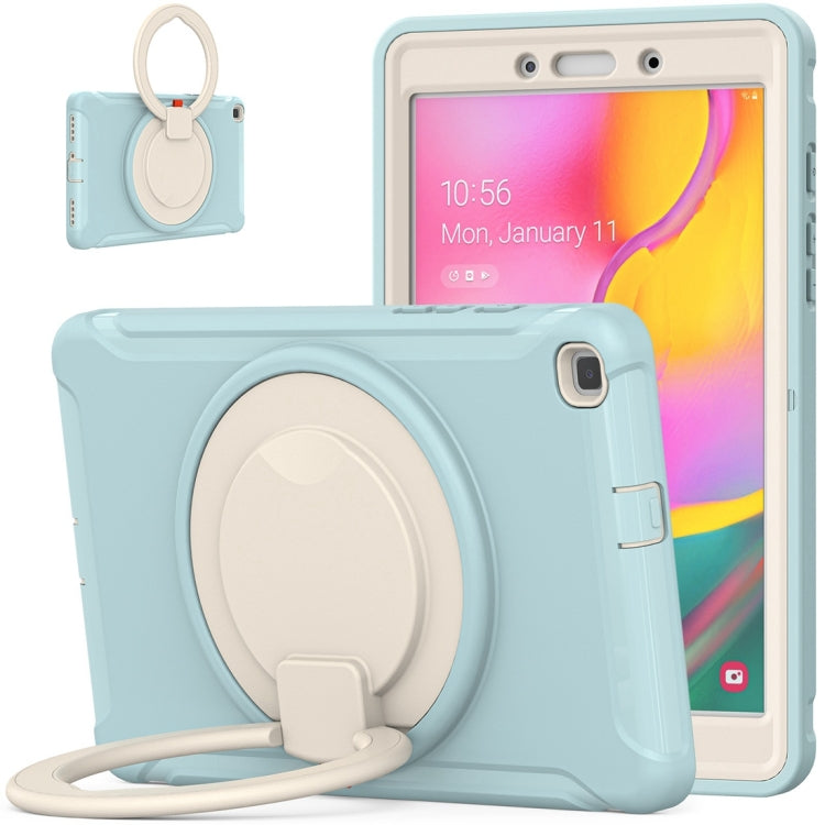 Shockproof TPU + PC Protective Case with 360 Degree Rotation Foldable Handle Grip Holder & Pen Slot For Samsung Galaxy Tab A 8.0 2019 T290