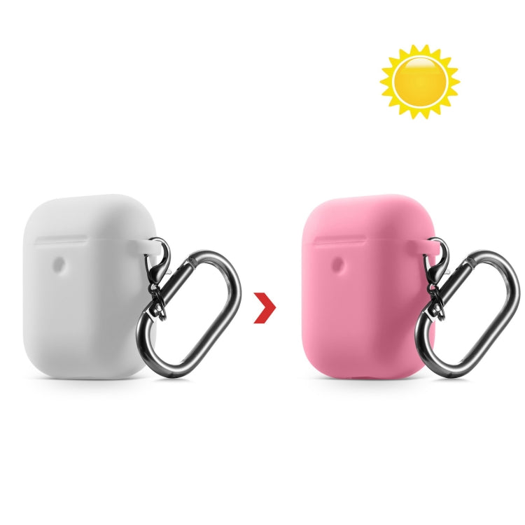 Discoloration in Sun Silicone Protective Case Cover for AirPods 1/2