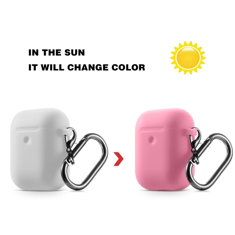 Discoloration in Sun Silicone Protective Case Cover for AirPods 1/2