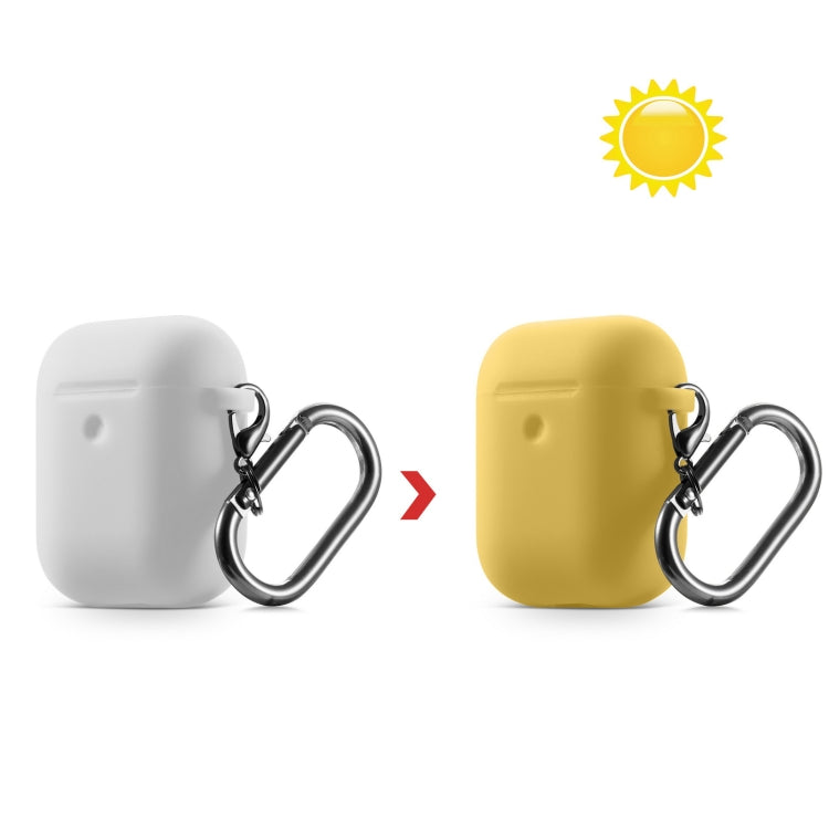 Discoloration in Sun Silicone Protective Case Cover for AirPods 1/2