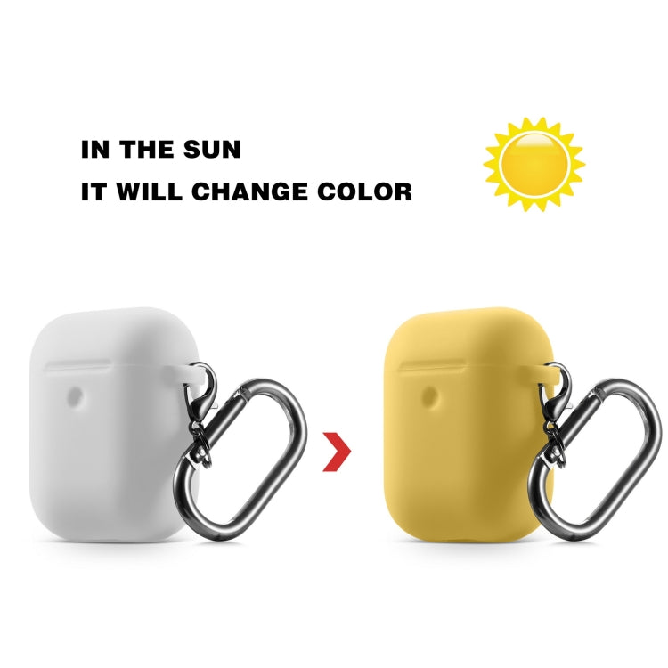 Discoloration in Sun Silicone Protective Case Cover for AirPods 1/2