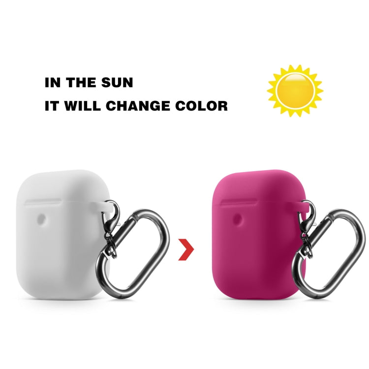 Discoloration in Sun Silicone Protective Case Cover for AirPods 1/2