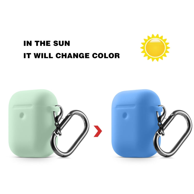 Discoloration in Sun Silicone Protective Case Cover for AirPods 1/2