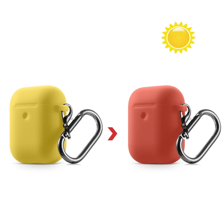 Discoloration in Sun Silicone Protective Case Cover for AirPods 1/2