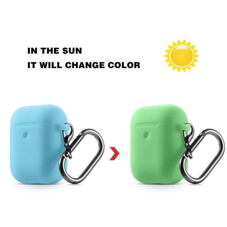 Discoloration in Sun Silicone Protective Case Cover for AirPods 1/2