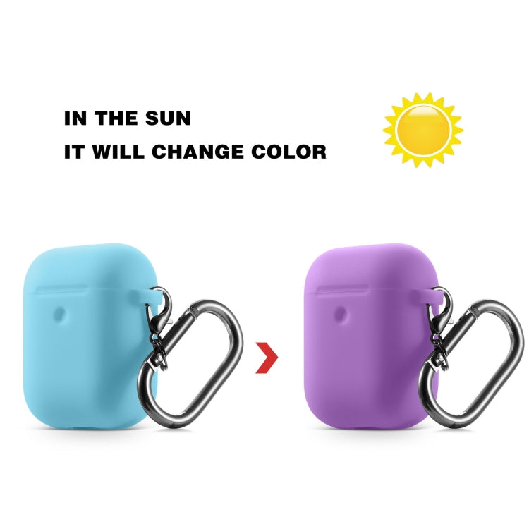 Discoloration in Sun Silicone Protective Case Cover for AirPods 1/2