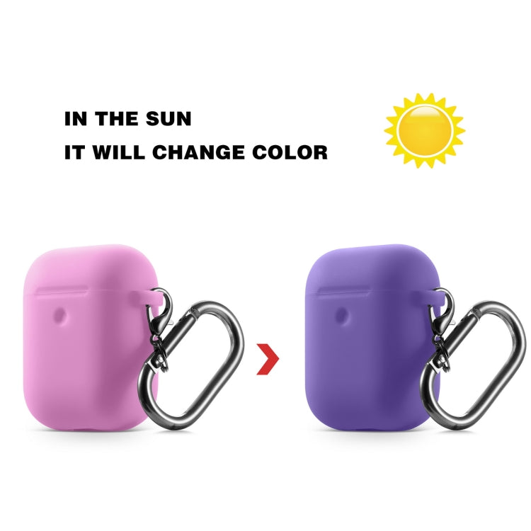 Discoloration in Sun Silicone Protective Case Cover for AirPods 1/2