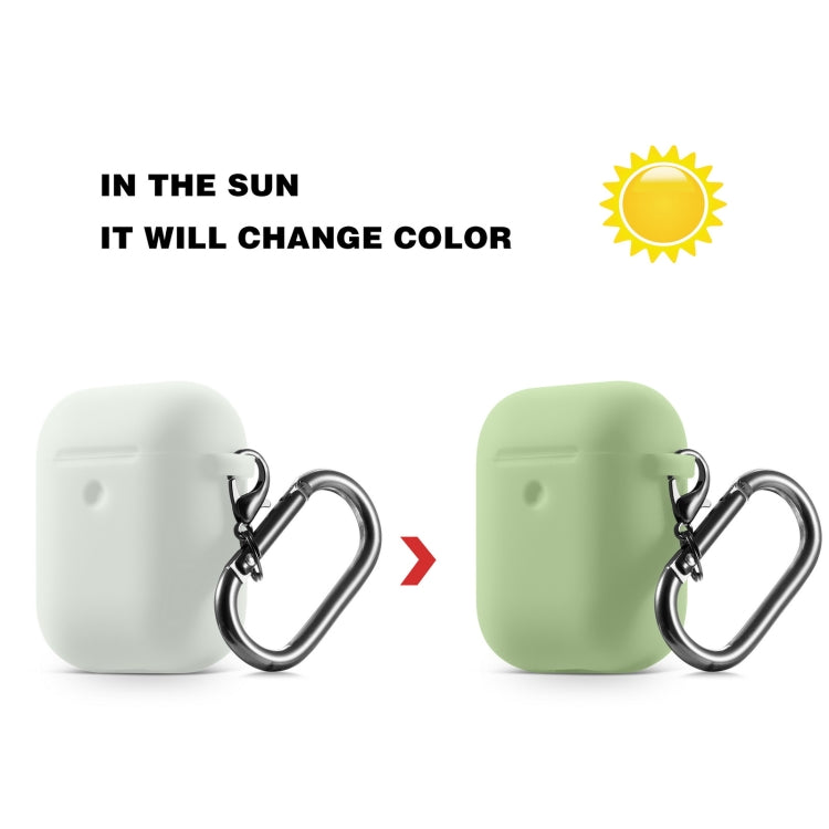 Discoloration in Sun Silicone Protective Case Cover for AirPods 1/2