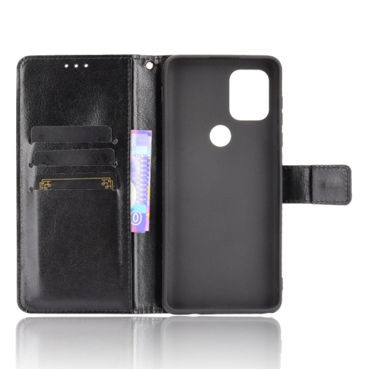 For Motorola Moto G Stylus 5G 2021 Crazy Horse Texture Horizontal Flip Leather Case with Holder & Card Slots & Lanyard