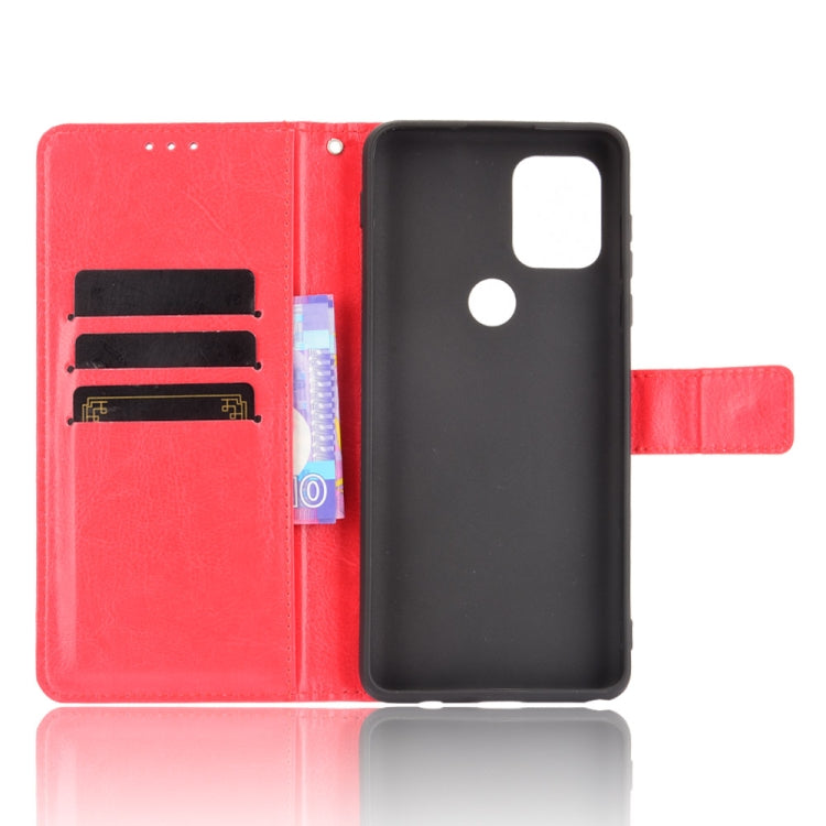 For Motorola Moto G Stylus 5G 2021 Crazy Horse Texture Horizontal Flip Leather Case with Holder & Card Slots & Lanyard