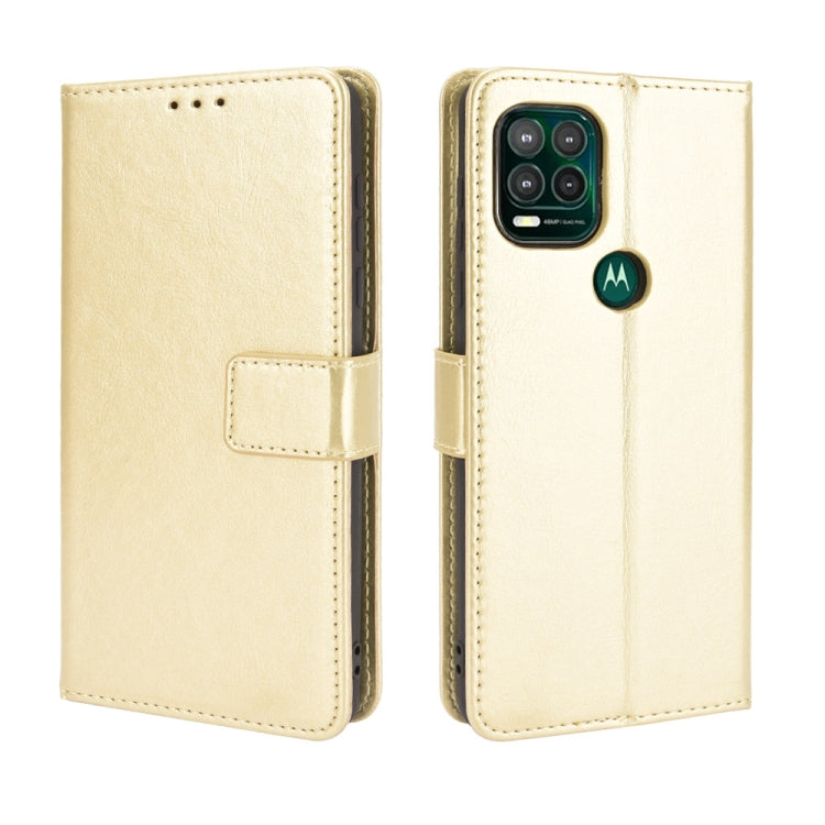 For Motorola Moto G Stylus 5G 2021 Crazy Horse Texture Horizontal Flip Leather Case with Holder & Card Slots & Lanyard