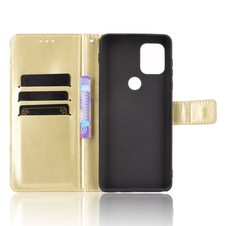 For Motorola Moto G Stylus 5G 2021 Crazy Horse Texture Horizontal Flip Leather Case with Holder & Card Slots & Lanyard