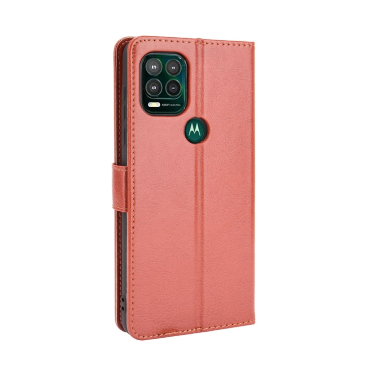 For Motorola Moto G Stylus 5G 2021 Crazy Horse Texture Horizontal Flip Leather Case with Holder & Card Slots & Lanyard